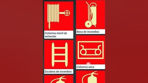 Señales de emergencia y contra incendio