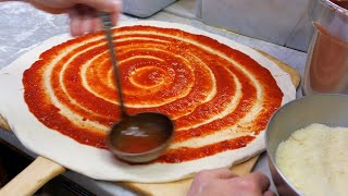 Американская Еда - Итальянская Пицца & Кальцоне Нью-Йорк Америка