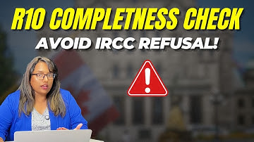 Express Entry PR Application - avoid Application Returns from IRCC! (R10 Explained)
