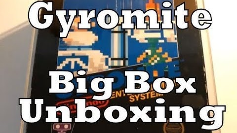 Gyromite Big Box Unboxing & Review (Nintendo NES)