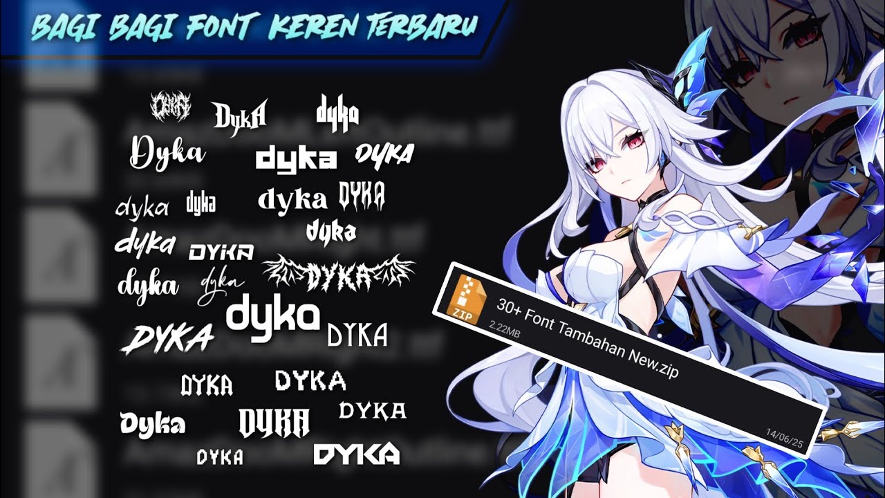 bagi-bagi-30-font-baru-pilihan-keren-youtube