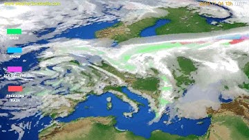 Precipitation forecast Europe // modelrun: 00h UTC 2019-11-03