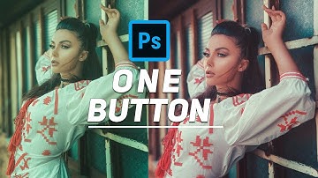fix skin tones with one button in photoshop