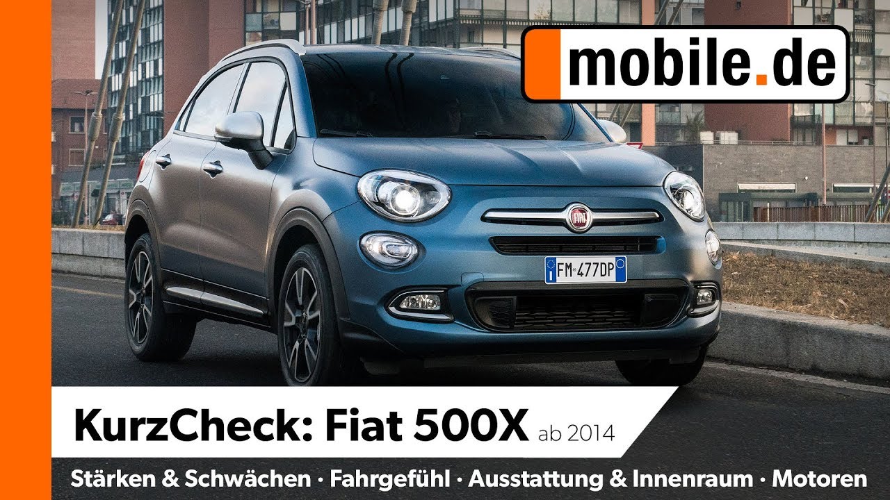 Fiat 500x Ab 14 Mobile De Kurzcheck Youtube