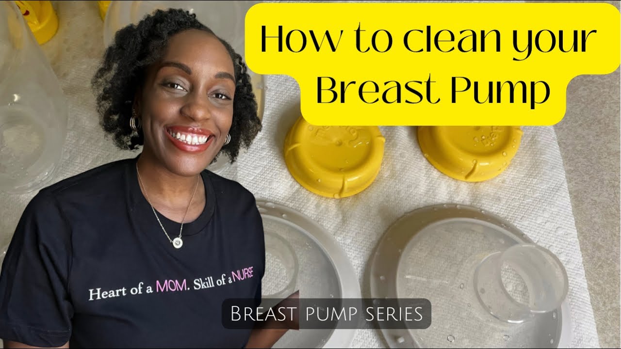 How to clean your Breast Pump Breast Pump Cleaning Tips Clean and