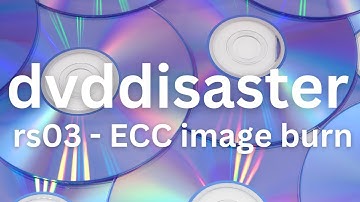 Creating CDs/DVDs/Blu Rays With Error Correction Code In Linux (dvddisaster)