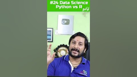 Python vs R for Data Science (Tamil) - Difference between R and Python - R Vs Python #datascience