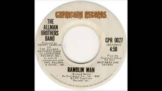 Video thumbnail of "Allman Bros - Ramblin' Man (1973)"