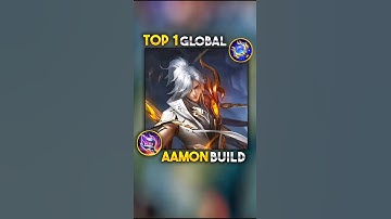 ✅ TOP 1 GLOBAL AAMON BUILD AND EMBLEM | AAMON BEST BUILD 2025 #mobilelegends #mlbb #aamon  #gaming