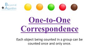 Counting Principle: One-to-One Correspondence