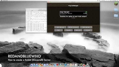 MCPI #1 Minecraft: Setting up a Bukkit Server: Mac