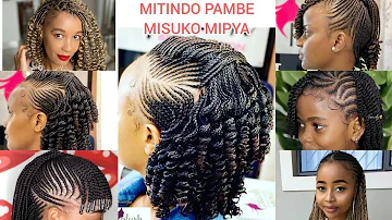 MITINDO PAMBE YA KUSUKA NYWELE LATEST AFRICAN BRAIDS HAIRSTYLE