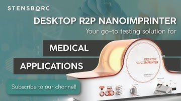 Your go-to NIL solution for Medical Applications I Desktop R2P NanoImprinter