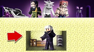 SURVIVOR X HUNTER do GOJO em JUJUTSU KAISEN de MINECRAFT !! ‹ Ine ›