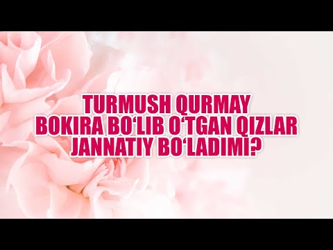 Video: Vestal bokira qizlar turmush qurishlari mumkinmi?