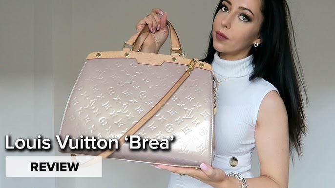 Louis Vuitton Brea GM Epi Leather Tote Review & What Fits Inside/What's In  My Work Bag 