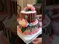 Homemade Birthday Cake #shorts #cake #cakedecorating #cakedesign #birthdaycake #homemade