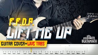 FIVE FINGER DEATH PUNCH | Lift Me Up guitar cover | accurate LIVE TABS