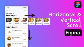 How to Create Horizontal & Vertical Scroll in Figma | Step-by-Step Prototyping Tutorial