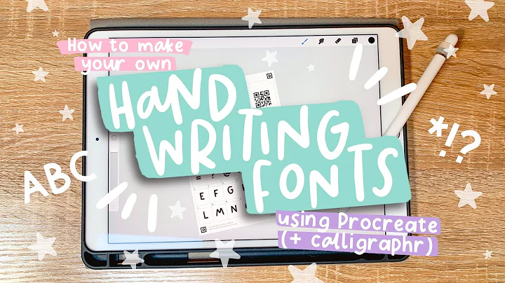 Create Stunning Handwriting Fonts