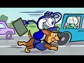 Pencilmate's RACE To Work! | Animated Cartoons Characters | Animated Short Films | Pencilmation