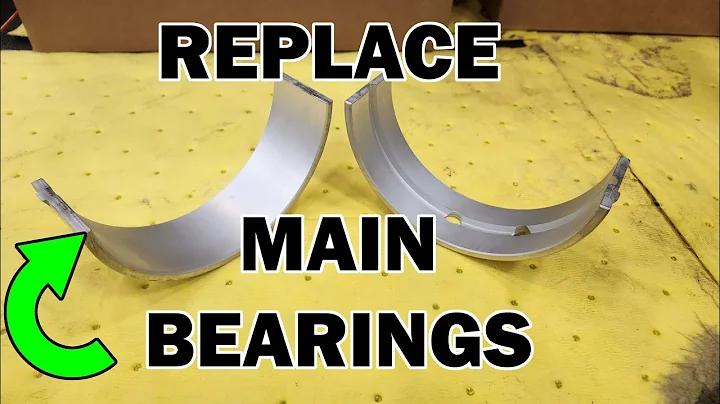 How To Replace Engine Main Bearings.