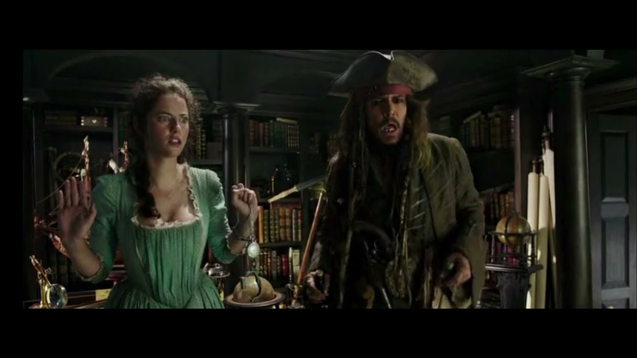 pirates des caraibes 5 scène culte vf (ya un pirate et une sorcière