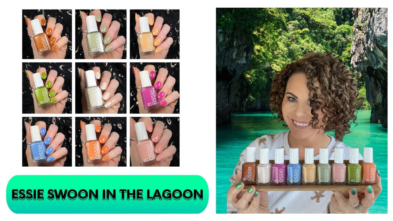 Essie Swoon in the Lagoon Collection | Livwithbiv