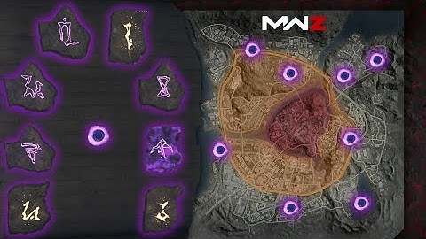 MWZ Portal Locations & Symbol Codes | MW3 ZOMBIES [Zero-Point Interdimensional Portal]
