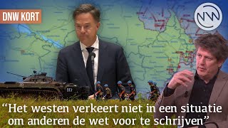 De ambitiemoraliteit van Rutte en de oorlog in Oekraïne | DNW Kort