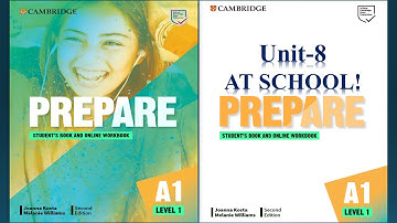 Prepare 1 / 2nd Edition / Unit 8 - At School / English Listening Practice For Beginner Learners