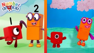 One and Two Playful Pals from Hand2Mind | Math for Kids | Learn to count to 2 | @Numberblocks screenshot 5