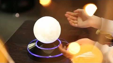 VGAzer Magnetic Levitating Moon Lamp Night Light Floating and Spinning in Air Freely with Gr Reviews