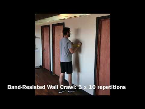 Band-Resisted Wall Crawl