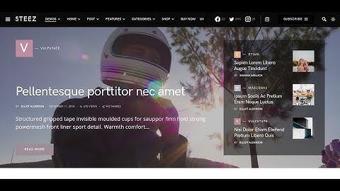Squaretype - Modern Blog WordPress Theme | Content-Based Blog and Magazine Theme