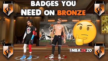 MUST-HAVE BRONZE BADGES FOR EVERY BUILD IN NBA 2K20