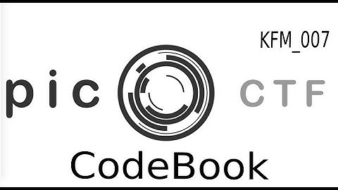 picoCTF-Codebook(General)