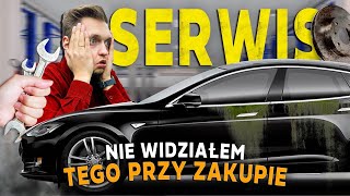 PIERWSZY SERWIS PO ZAKUPIE UŻYWANEJ TESLI 😬 Prawie 200.000 km przebiegu i kosztowna naprawa? #tesla