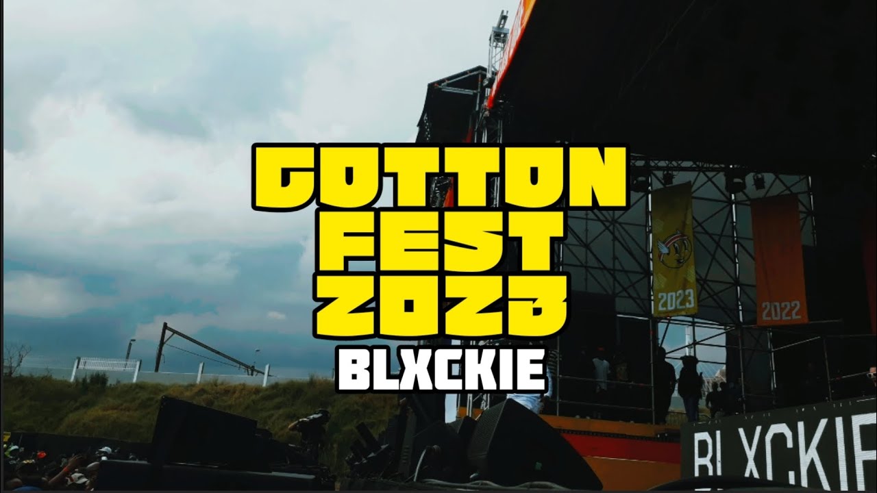 Cotton Fest 2023 Blxckie Tribute to Ricky Rick Behind The Scene