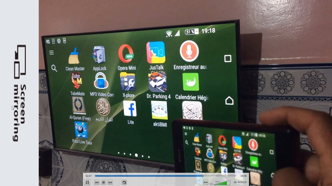 Samsung s2 screen mirroring