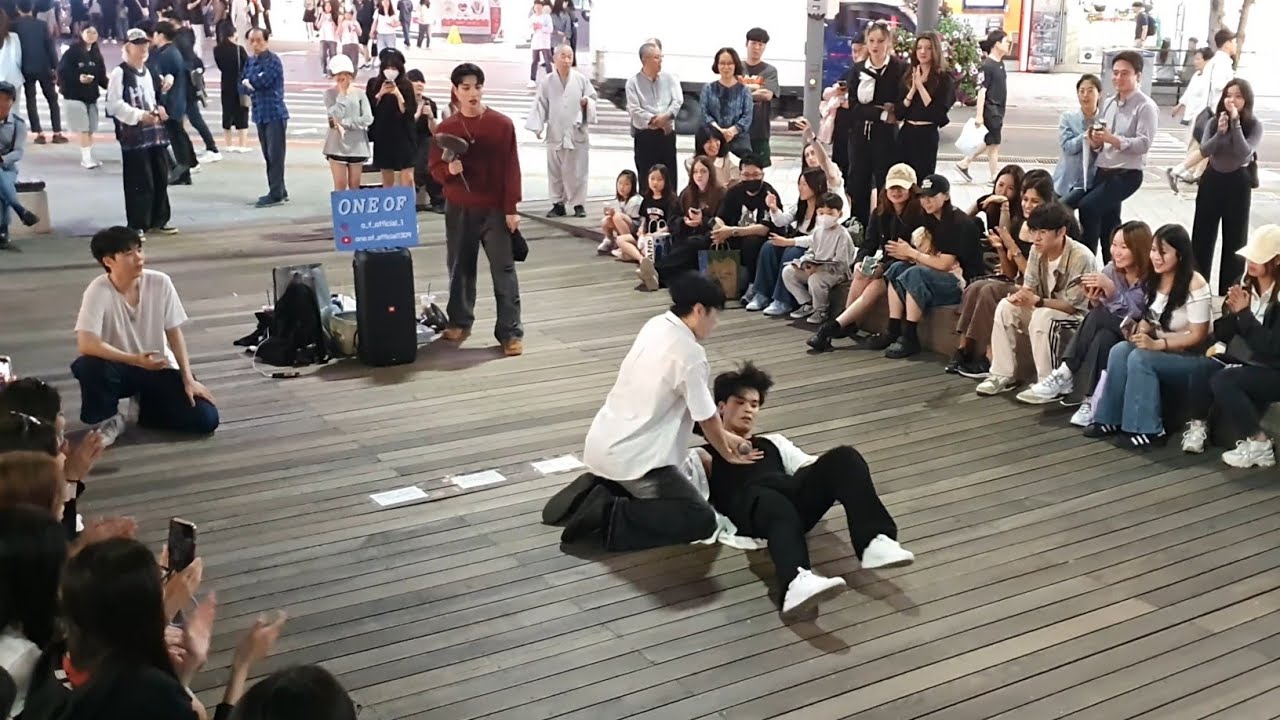 [STREET ARTIST] ONE OF. INTERACTIVE SINCHON BUSKING. 240525.