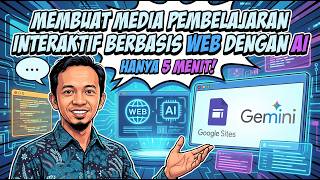 Bikin Media Pembelajaran Interaktif dengan Gemini AI & Google Sites (Tutorial Mudah) screenshot 3
