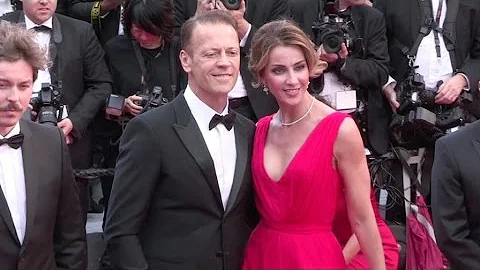 Rocco Siffredi and Rosa Tassi at Martinez Hotel in Cannes