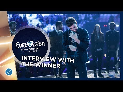 Interview with the winner of the 2019 Eurovision Song Contesst