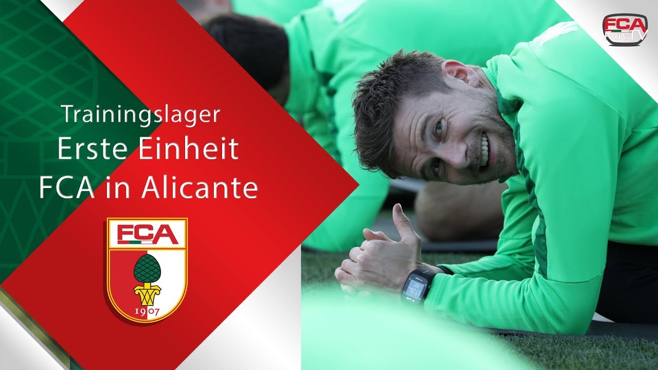 18/19 // FCA in Alicante // Erste Einheit im Trainingslager