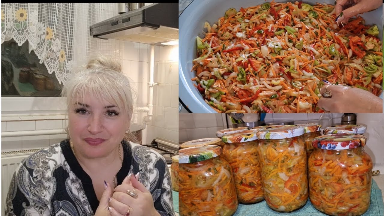 Conservăm gustul verii: salată pentru iarnă din gogonele verzi!