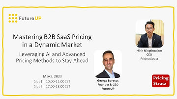 Mastering B2B SaaS Pricing in a Dynamic Market   Webinar May 2023