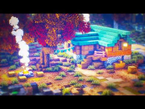 Fall Asleep While I Build An Autumn Village In Minecraft