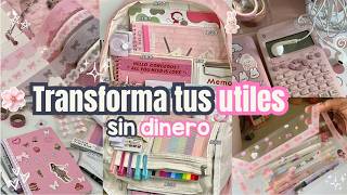 Haz tus útiles AESTHETIC y estilo PINTEREST con estas ideas ✨