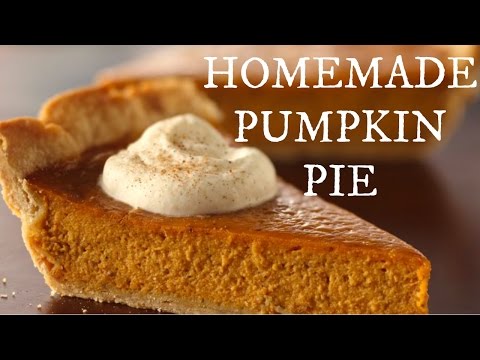 TRADITIONAL Homemade Pumpkin Pie- Alice Waters SIMPLE Recipe | EASY Recipe